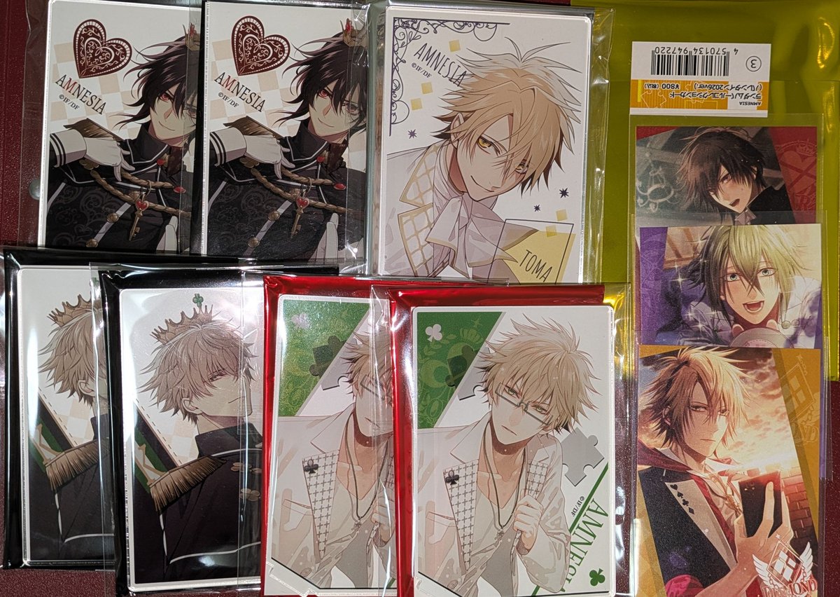 譲渡】オトメイトストア オトスト アムネシア アクスタ パルカ 特典 譲