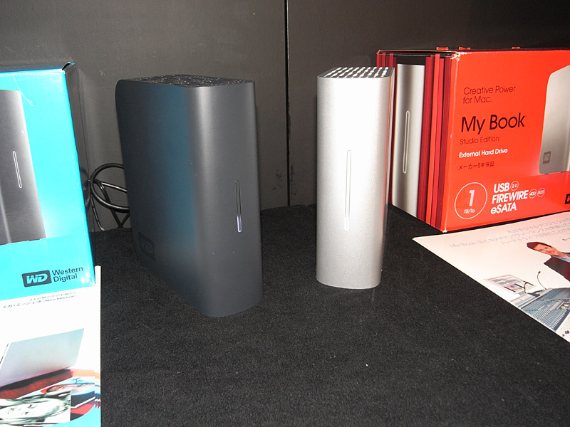 Western Digital、外付けHDD「My Book」/「My Passport」を国内展開