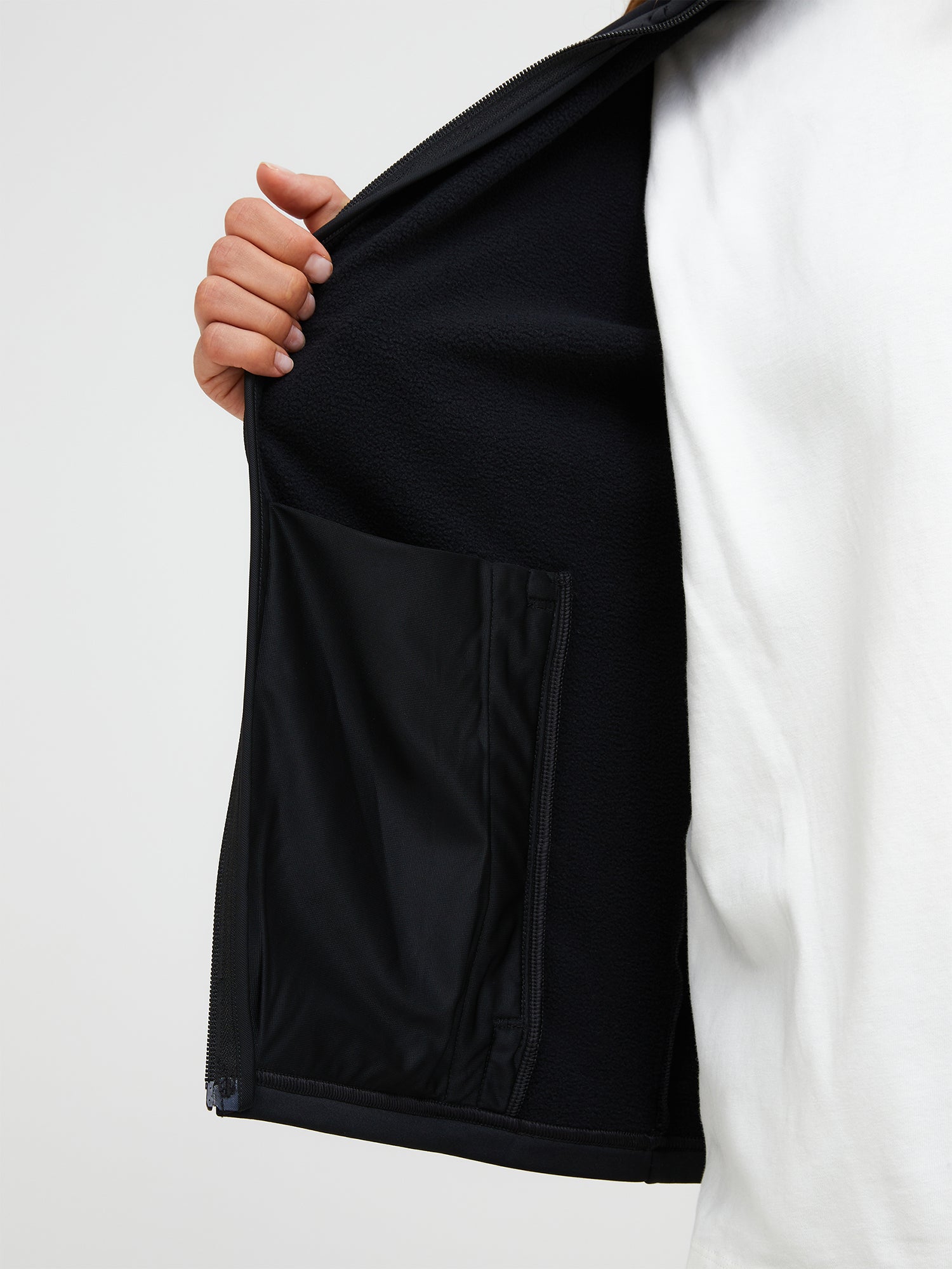 ライダー エッセンシャル ミッドレイヤー ジップ フード ウィメンズ