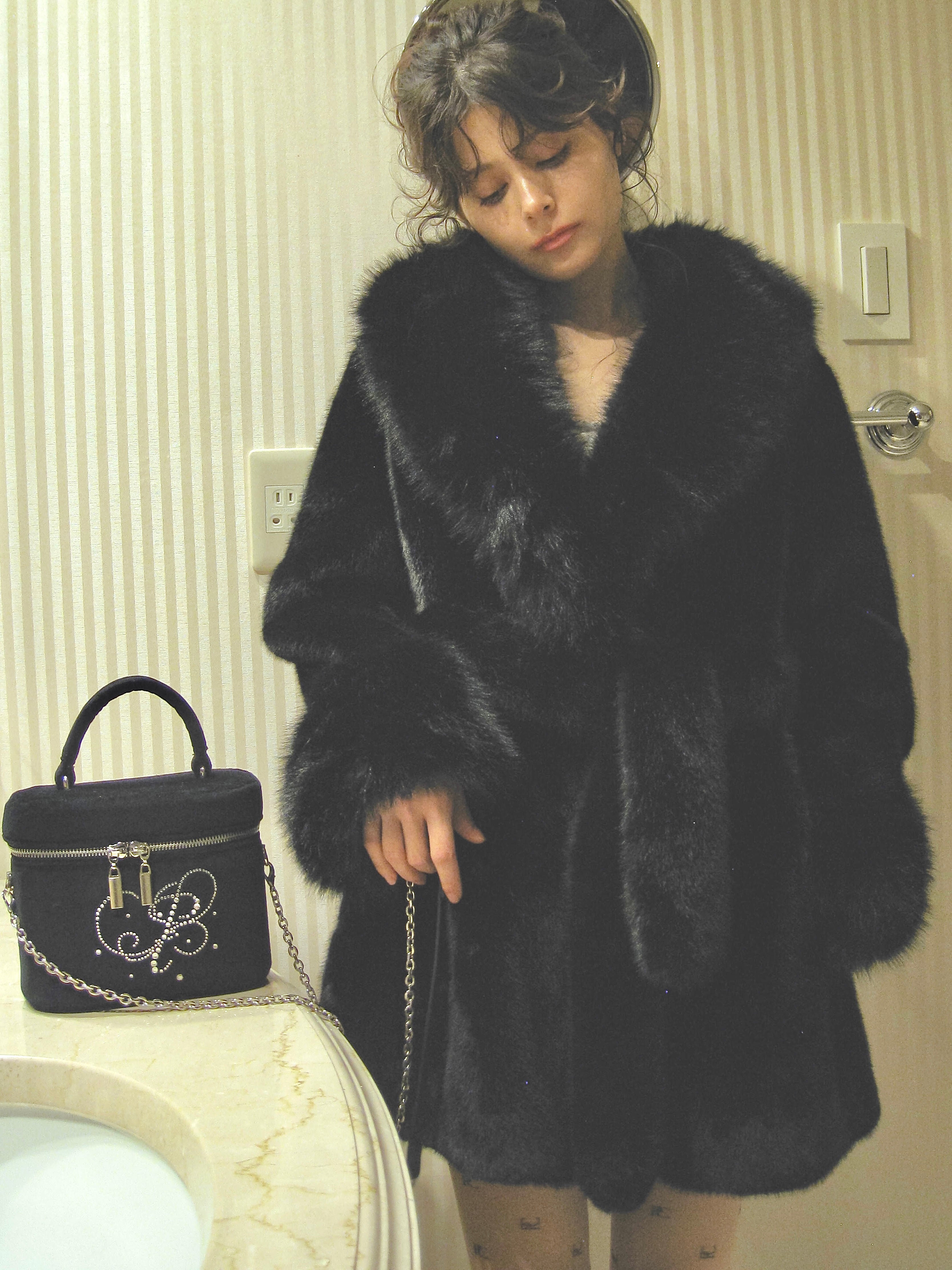 fur gowncoat｜PELLICULE | ぺリキュール