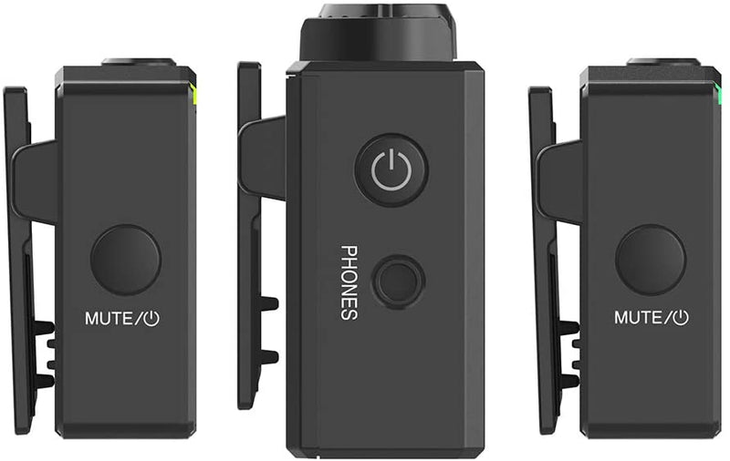 Hollyland Lark 150 ワイヤレスマイク クリップ式 2台送信機・1台受信