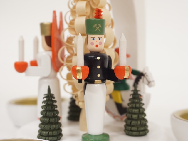 1553】ECKERT/クリスマスピラミッド/天使と鉱夫 ペロル