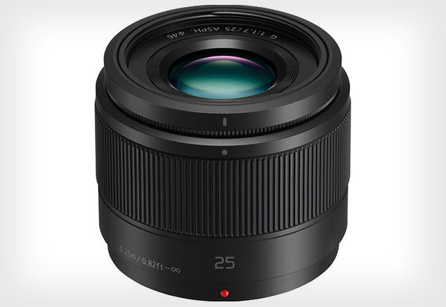 Panasonic Unveils the Lumix G 25mm f/1.7 and New Matte Black Color