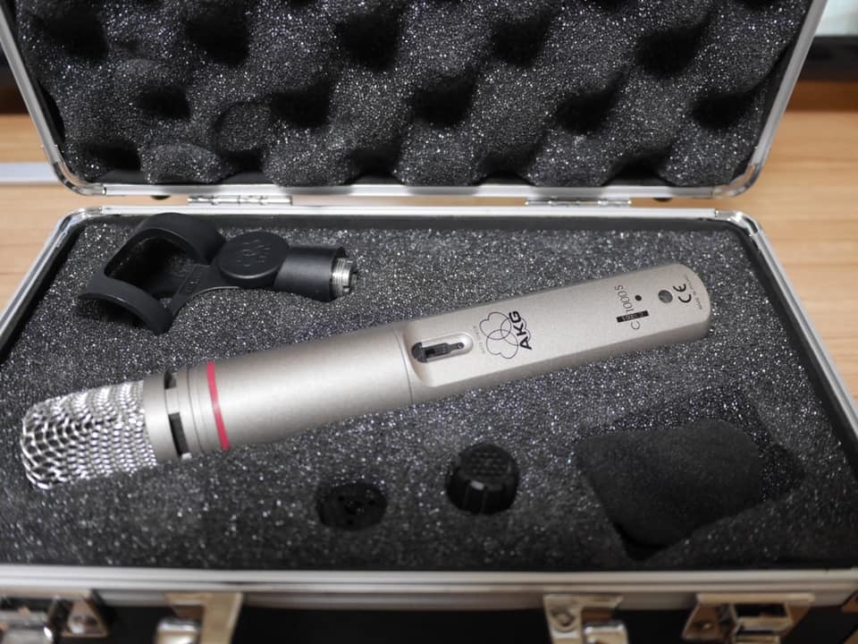 AKG C1000S コンデンサーマイク入手 : 雅音人（がねっと）公式ブログ