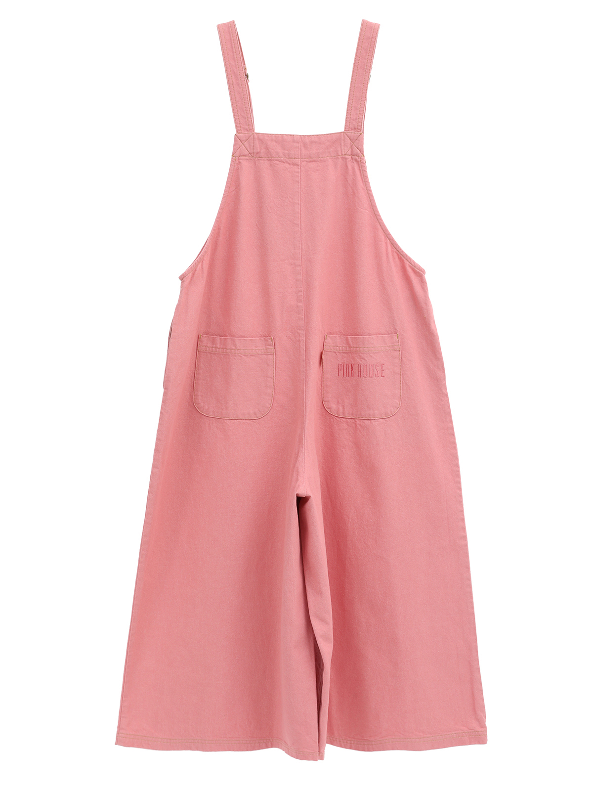 PINK HOUSE×HELLO KITTY ネームワッペン使い サロペット｜ピンクハウス