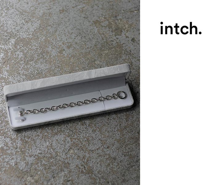 インチ Intch. エリプス スターリングシルバー チェーン ブレスレット
