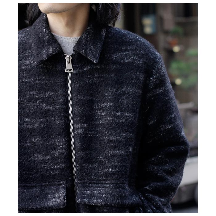 インテリム INTERIM ダブルフェイス ヘアリー ベイビー リャマウール