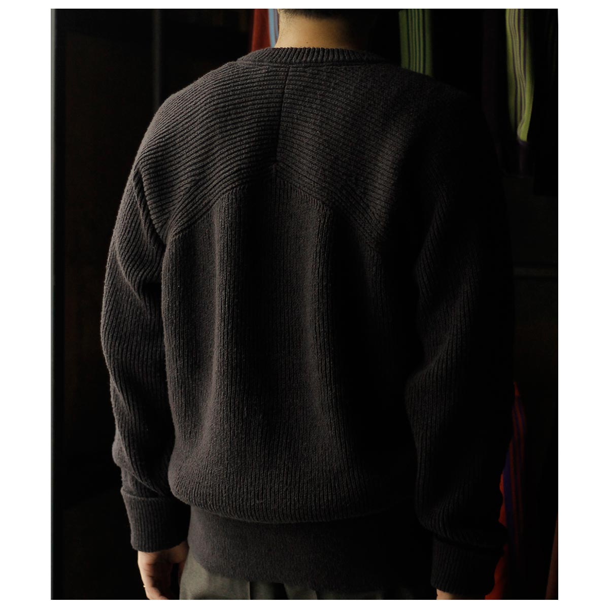 オーベルジュ AUBERGE シルク Vネック カーディガン 