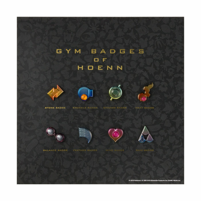 ポケモン、ホウエン地方のジムバッジがグッズに。価格は19440円