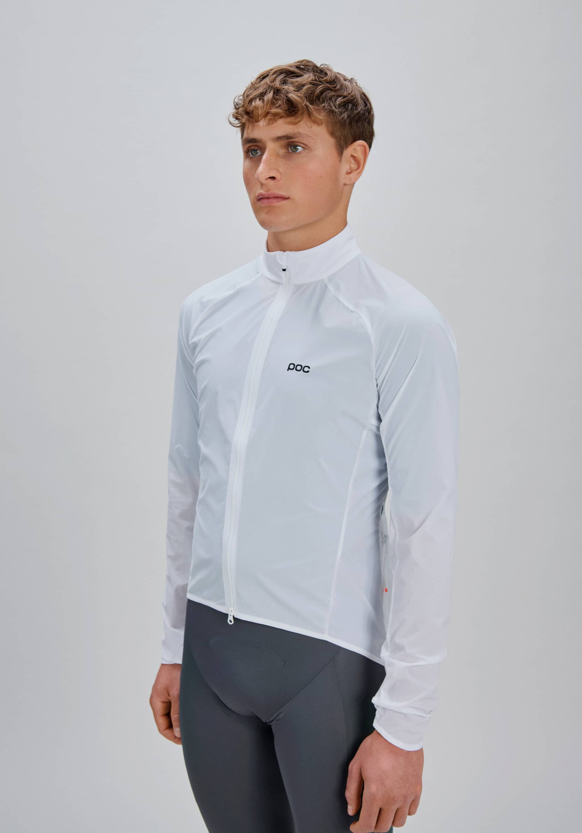 Men's Pure-Lite Splash Cycling Jacket in Hydrogen White | Cycling