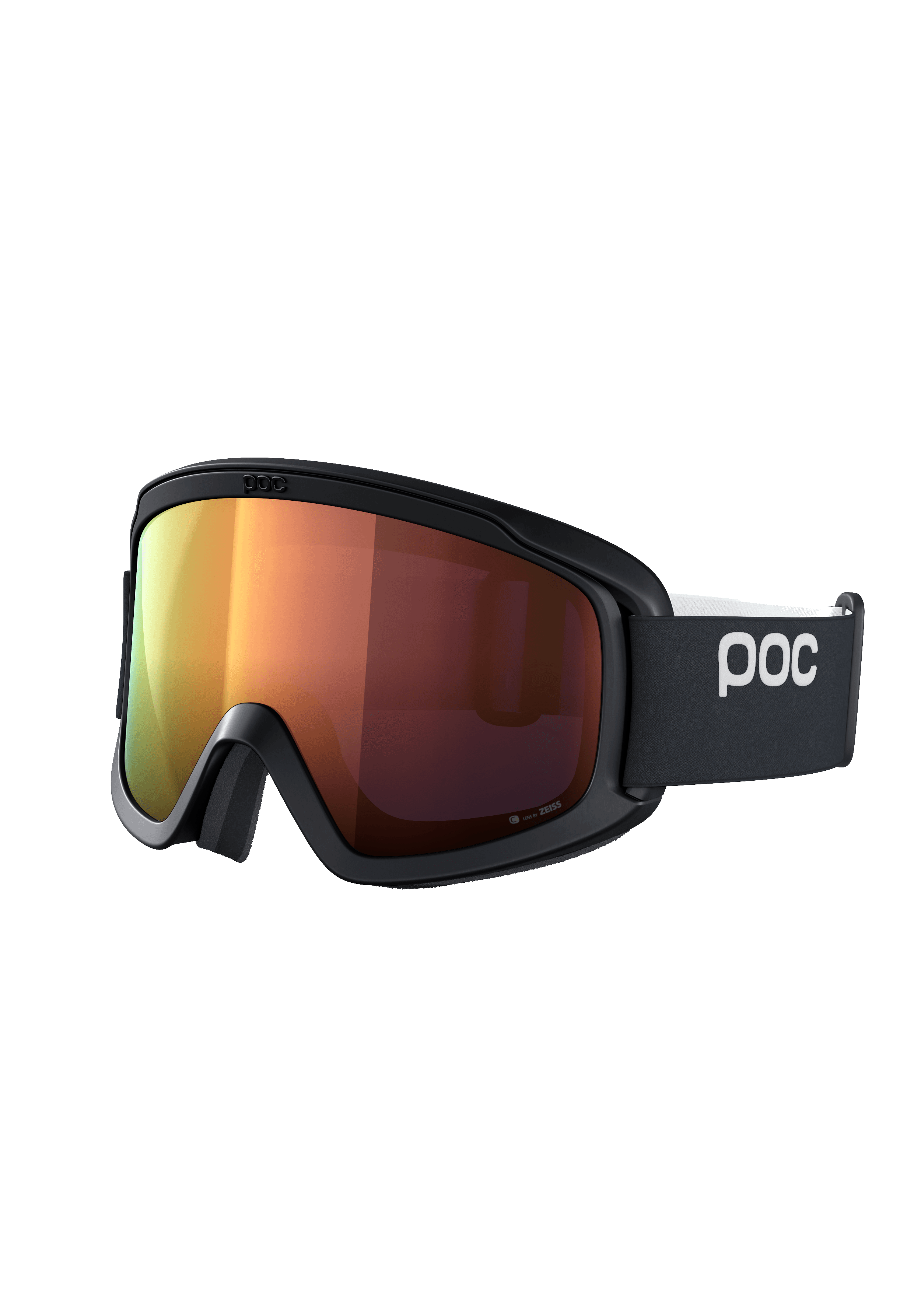 Opsin Wide Fit Ski Goggles in Uranium Black | Ski Eyewear | POC