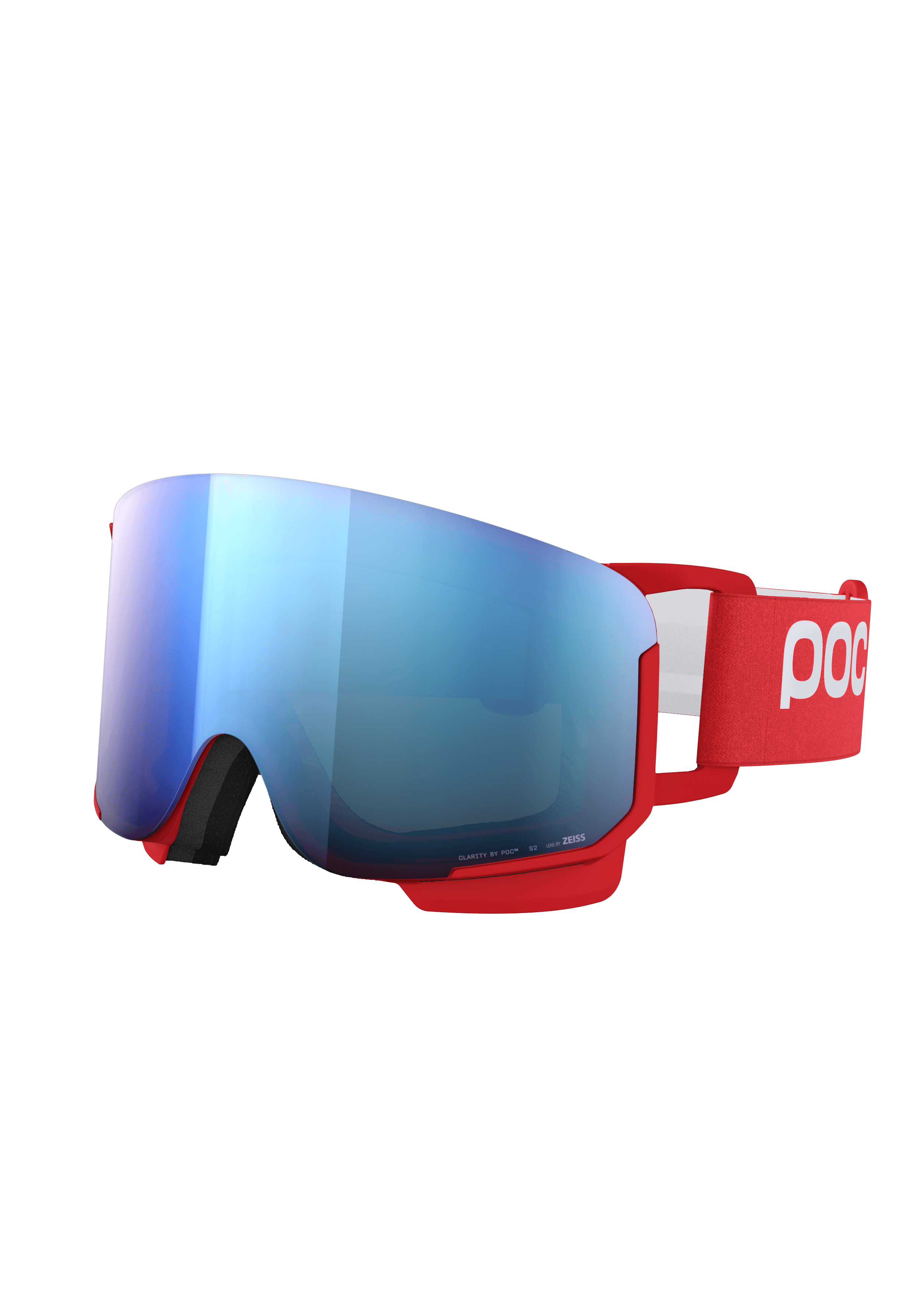 Nexal Mid Clarity Ski Goggles に Lead Blue | Ski Eyewear | POC (JP)