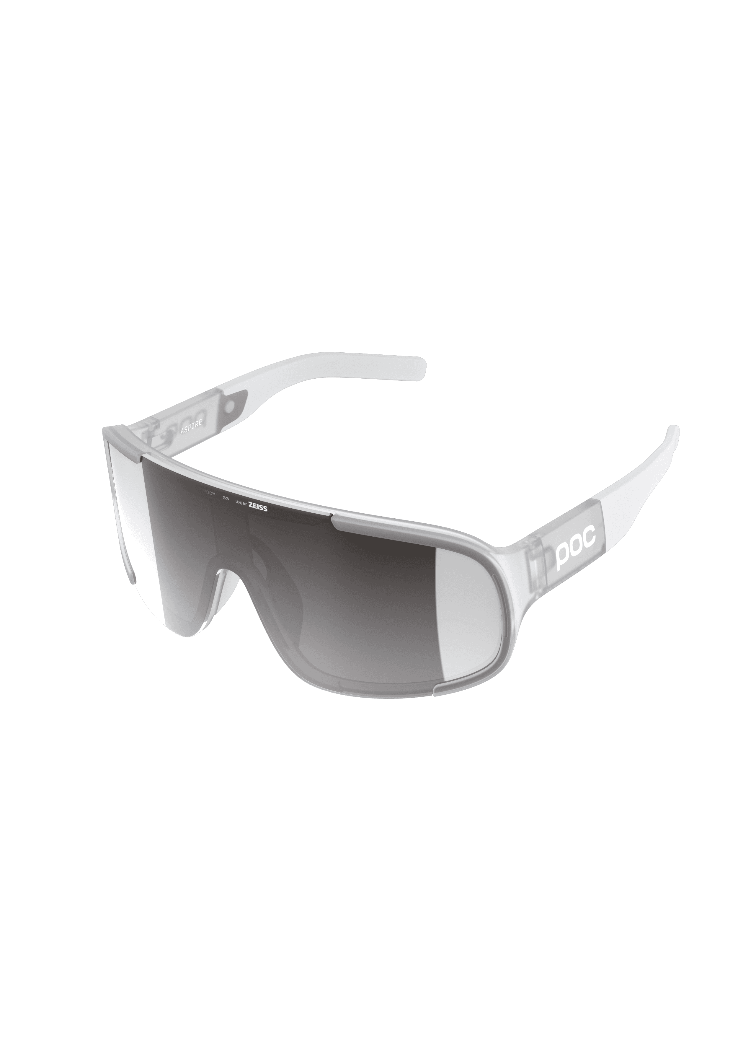 Aspire Bike Sunglasses に Argentite Silver | Cycling Eyewear | POC