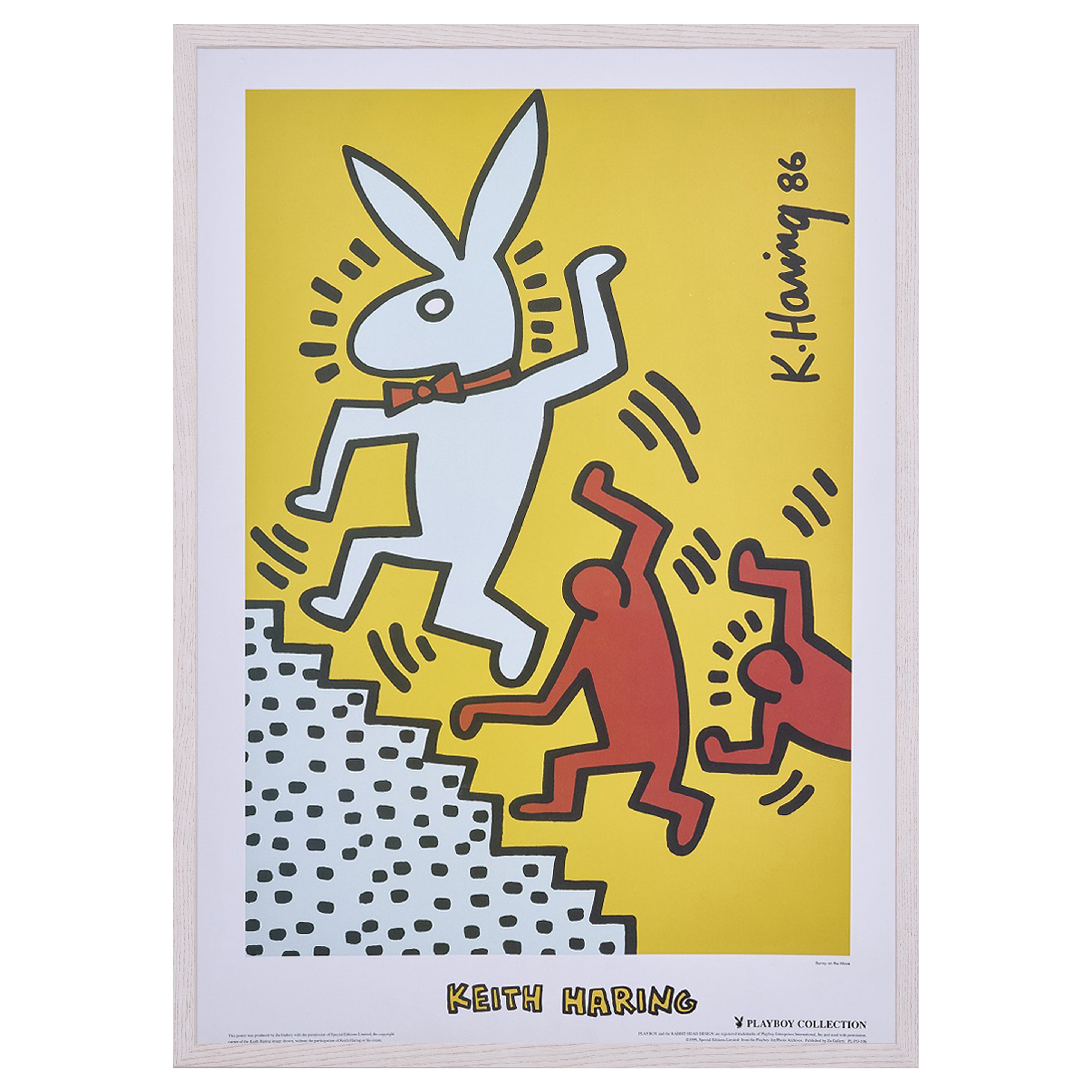 限定10枚】Bunny on the Move 1986 - Za Gellery 1999 / キース・へ