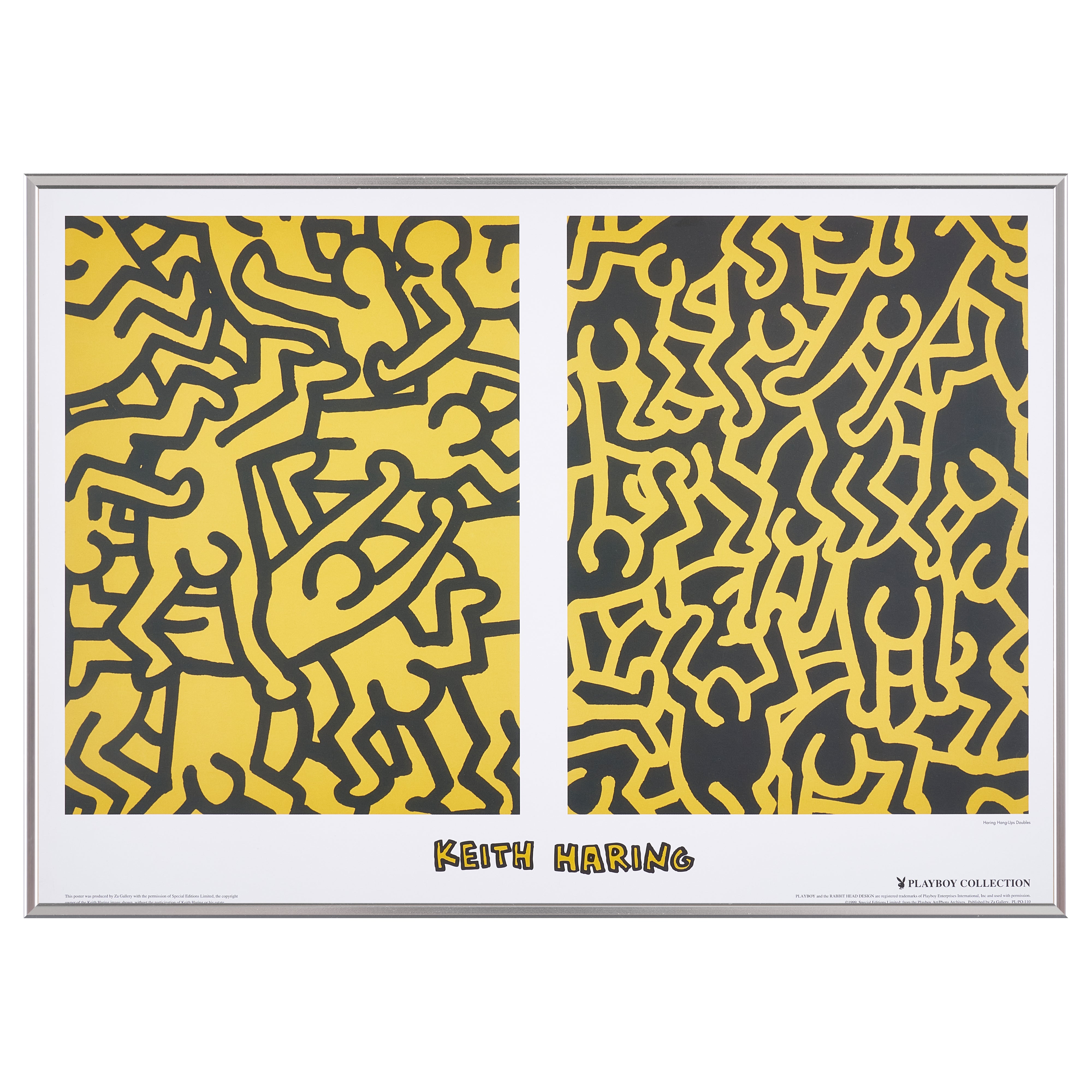 限定30枚】Haring Hang-Ups Doubles 1986 - Za Gallery 1999 / キース