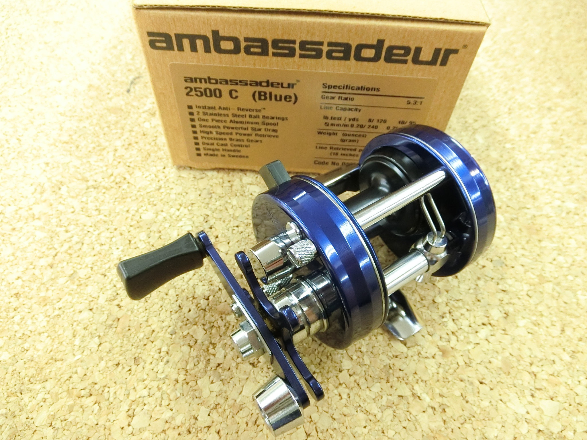 エドワード 】ABU アブ アンバサダー 2500C エビス Abu Garcia（アブ