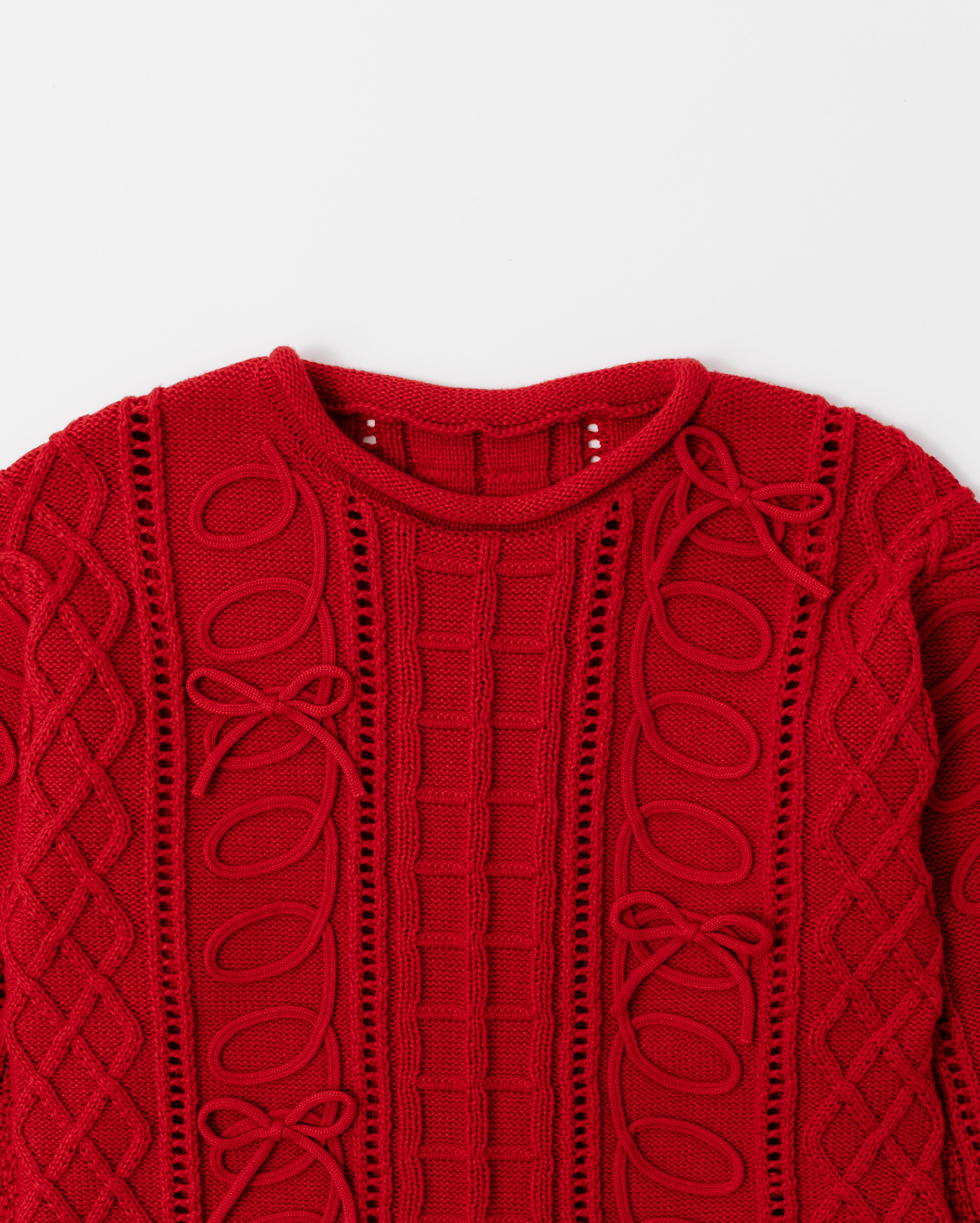 Kurukuru ribbon Knit