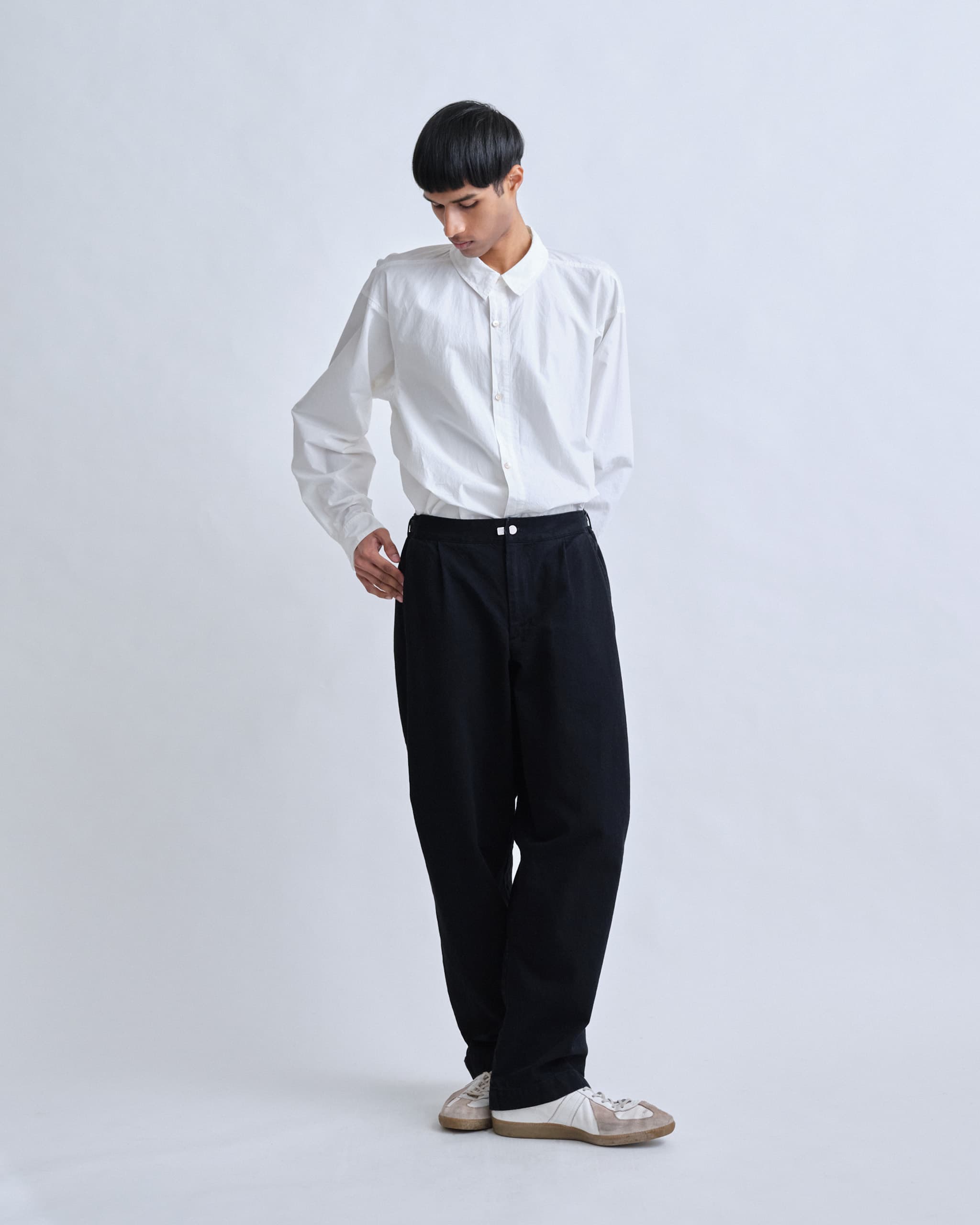 フリーアームシャツ 01ライトコットン – POSTALCO