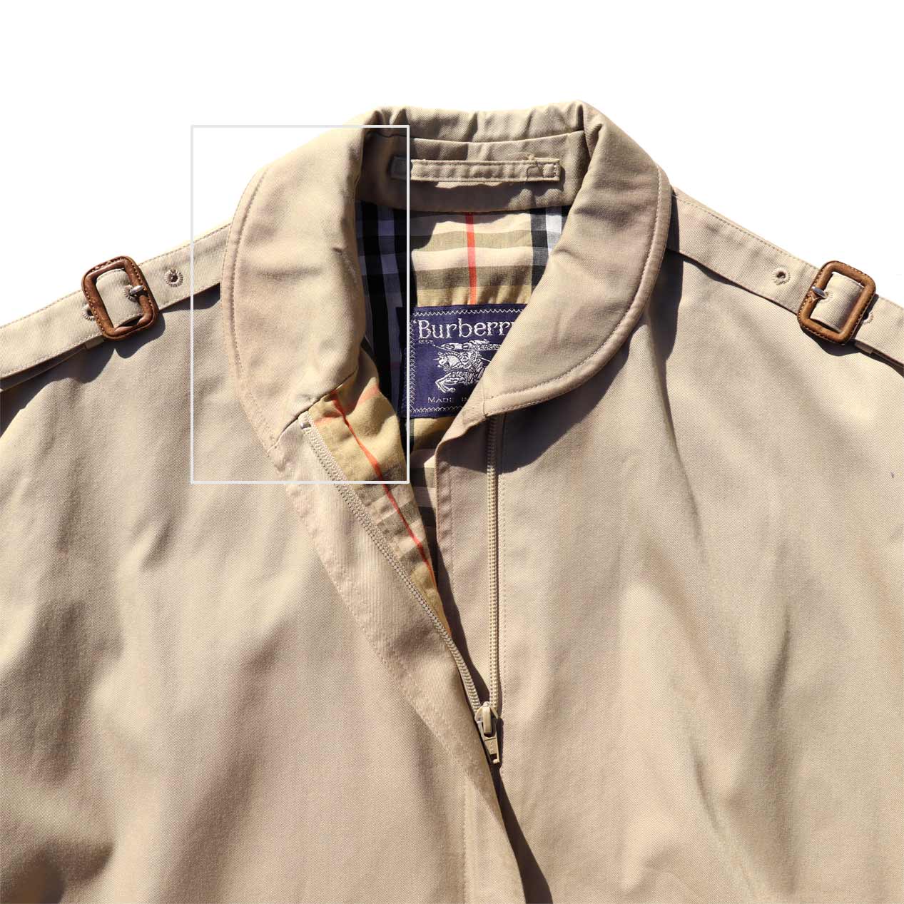 POST JUNK / 80's BURBERRYS Harrington Jacket [16-R]