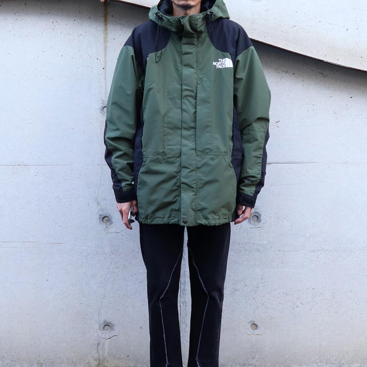 POST JUNK / 90's THE NORTH FACE GORE-TEX モスグリーン マウンテン