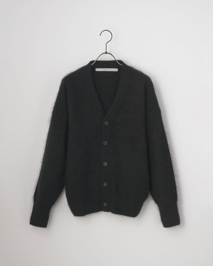 PLATINUM mei-mei】25-26 カシミヤ100％ミンク加工カーディガン