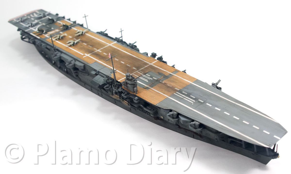 プラモ日記 » 日本海軍・第1航空戦隊 空母加賀 その13 完成!!