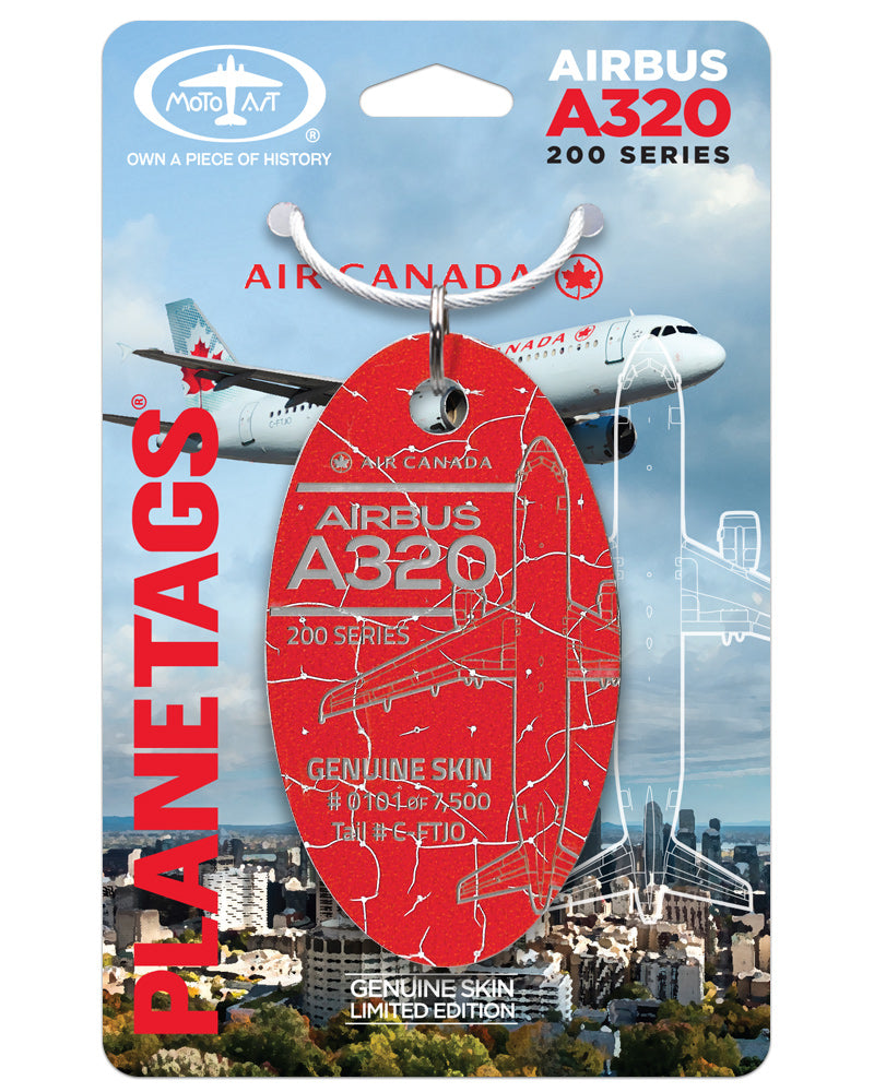 Air Canada® A320®- C-FTJO – MotoArt PlaneTags