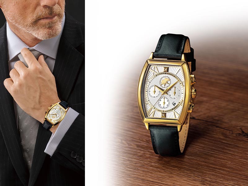 ハンティング・ワールド サファリ・クラシック 高級クロノグラフ