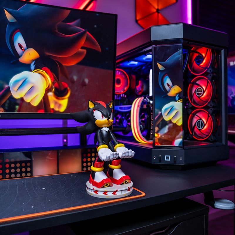 Sonic - ”シャドウ” ケーブルガイズ コントローラ＆スマホスタンド 1個