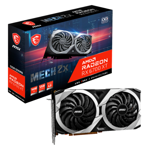 メーカー各社からAMD Radeon RX 6700 XTを搭載したビデオカードが続々
