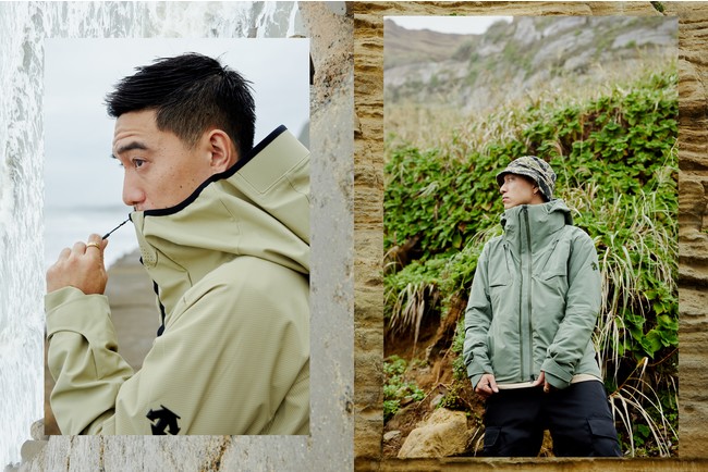 DESCENTEの高機能ジャケット“S.I.O”を採用した「DESCENTE × atmos
