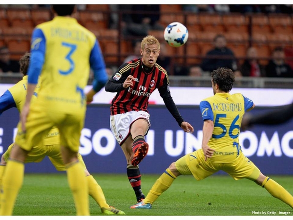 13/14 セリエA 祝! 本田圭佑選手 初ゴール 第32節 「ジェノア対ミラン