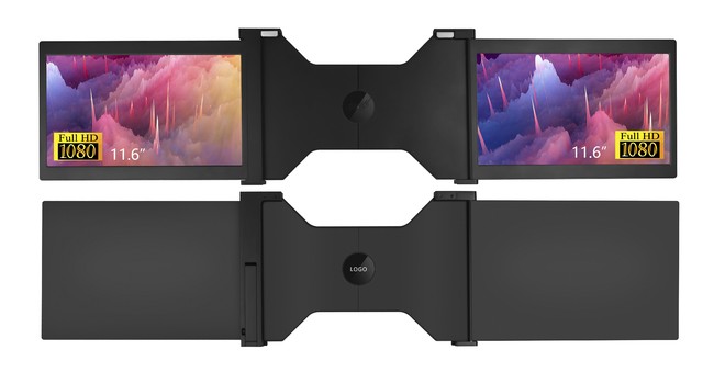 これ1台でノートパソコンが3画面に！持ち運びできるAqualモバイル