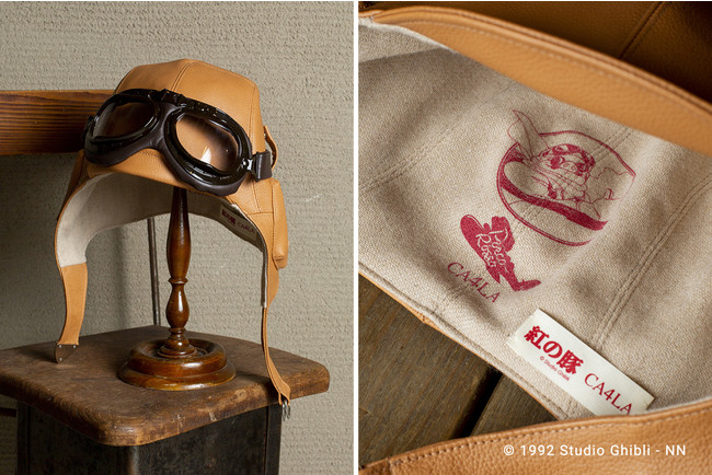 スタジオジブリ「紅の豚」と帽子ブランド「CA4LA」がコラボレーション