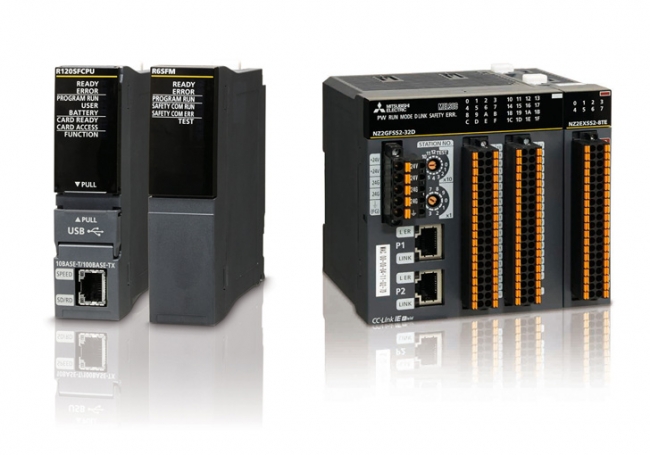 三菱電機】汎用シーケンサ「MELSEC iQ-Rシリーズ 安全シーケンサ」新