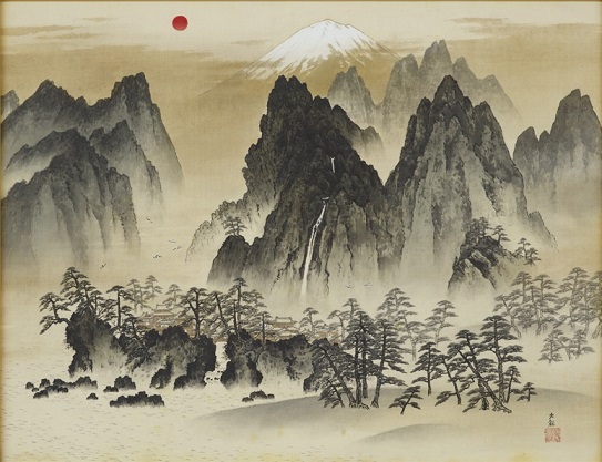 横山大観「蓬莱神山」を初公開、フジヤマミュージアム春の収蔵作品展