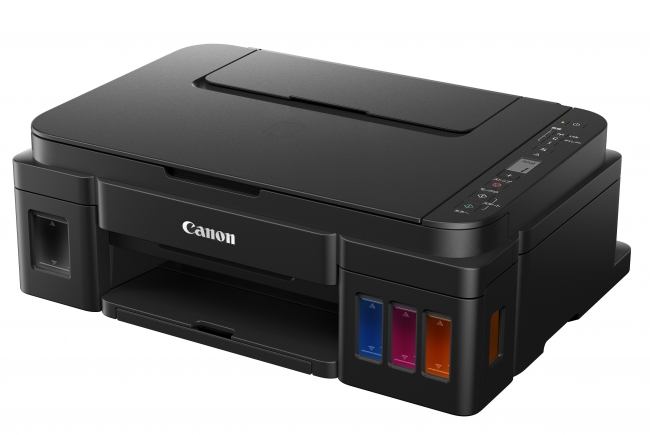 インクジェットプリンターの新シリーズ 特大容量タンクを搭載した