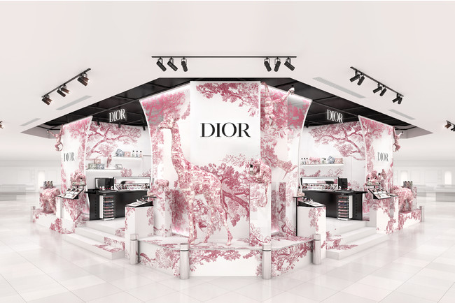 ディオールの歴史を象徴するテキスタイル“トワル ドゥ ジュイ”が伊勢丹