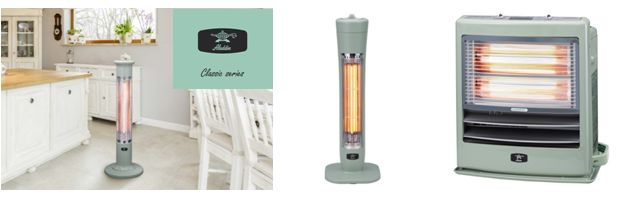 0.2秒で瞬暖！世界初※の特許技術「遠赤グラファイト」搭載のヒーター