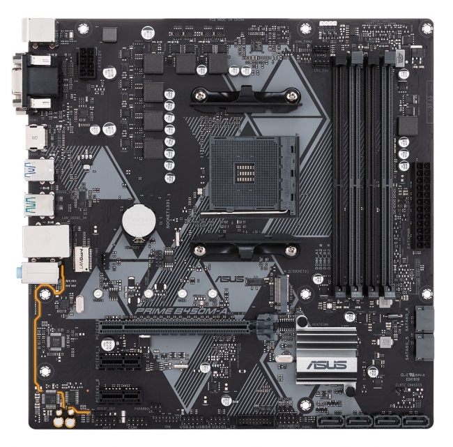 AMD第2世代Ryzenプロセッサ対応のB450チップセットを搭載する