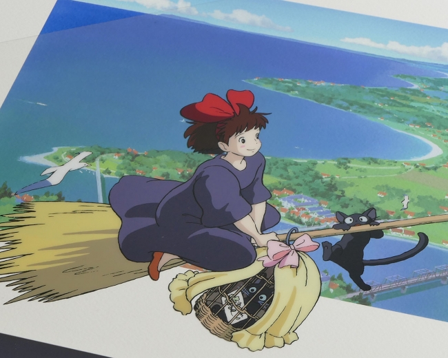 魔女の宅急便」公開30周年記念商品、複製セル画「Cel Art Print From