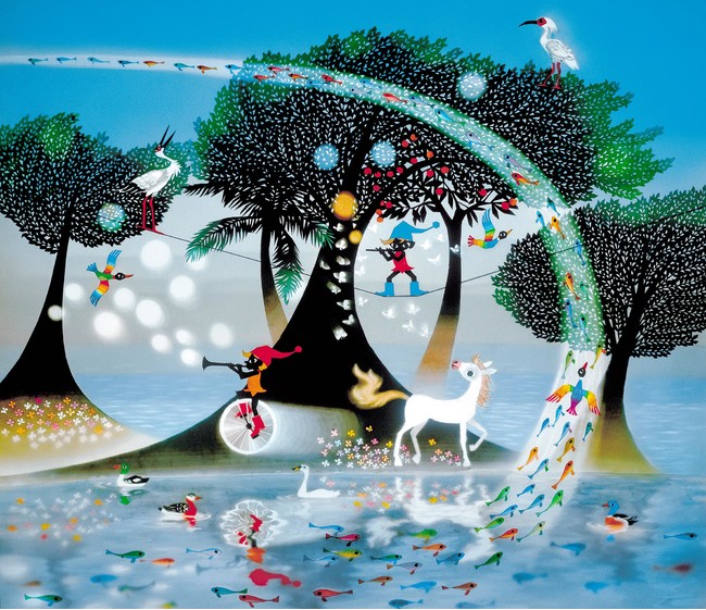 大丸福岡天神店】藤城清治版画展 ～生きるよろこび～ | 株式会社 大丸