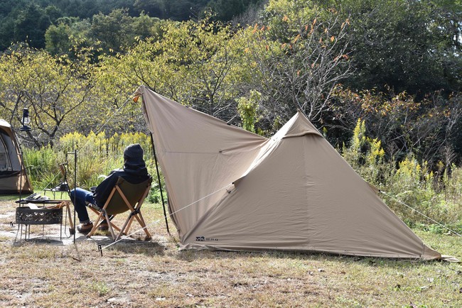 10分で完売！】ソロキャンプ用テント『WAQ Alpha T/C』4月10日より再