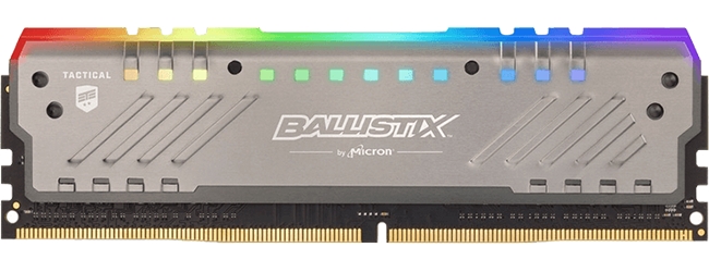 Crucialブランドで有名なMicron社のゲーミングメモリ「Ballistix」から
