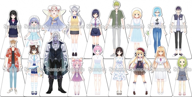 にじさんじ初！オンラインくじがスタート！1等は等身大パネル、特賞に