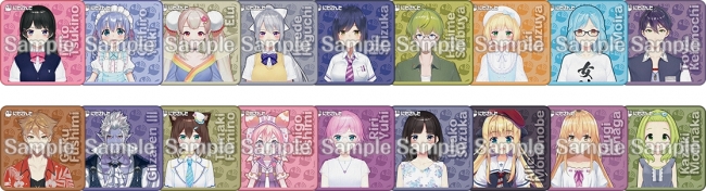 にじさんじ初！オンラインくじがスタート！1等は等身大パネル、特賞に