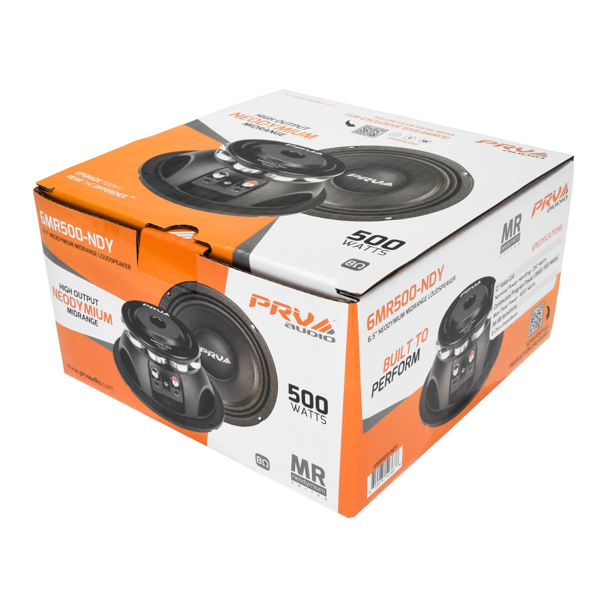 PRV Audio 6.5 Neo Midrange Speaker 500 Watts 8 Ohm - 6MR500-NDY