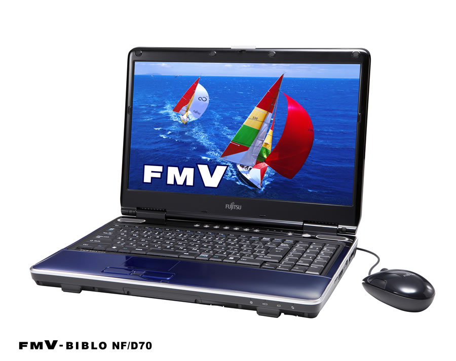 FMV-BIBLO 2009年夏モデル 製品写真 : 富士通