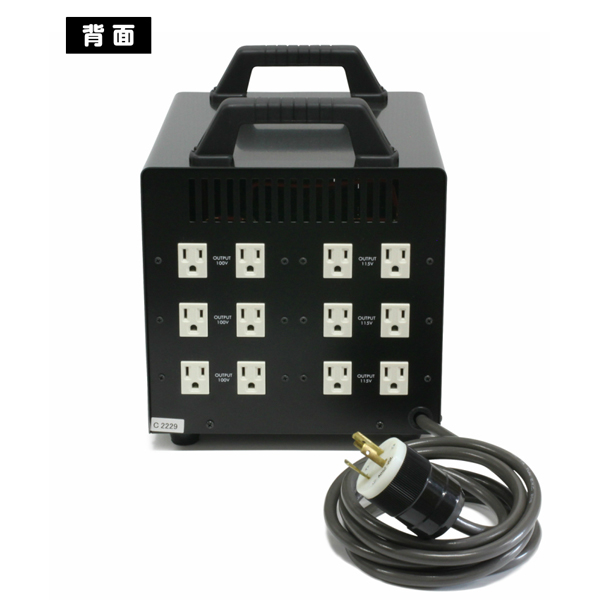 3000W オーディオ用ダウントランス コンセント16個バージョン - プロ