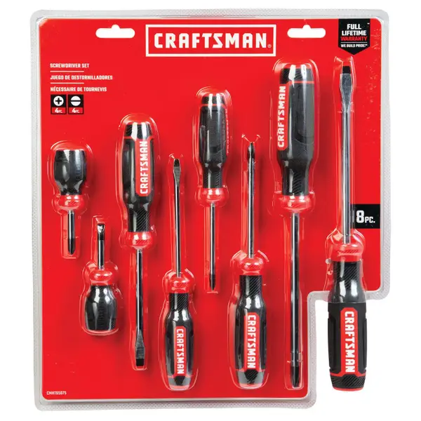 Craftsman 8-Piece Screwdriver Set - CMHT65075N | Blain's Farm & Fleet